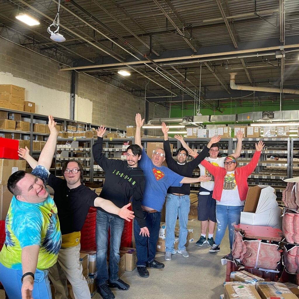 John and the Sock Wranglers at Work