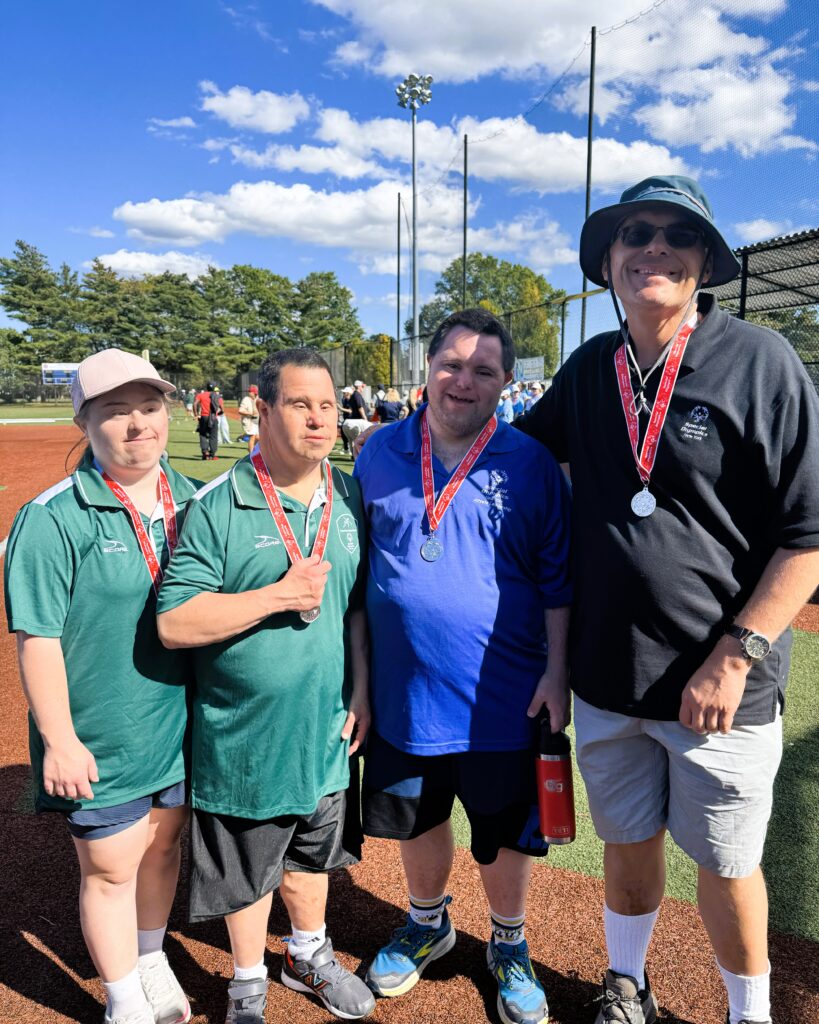John and his Special Olympics Teammates