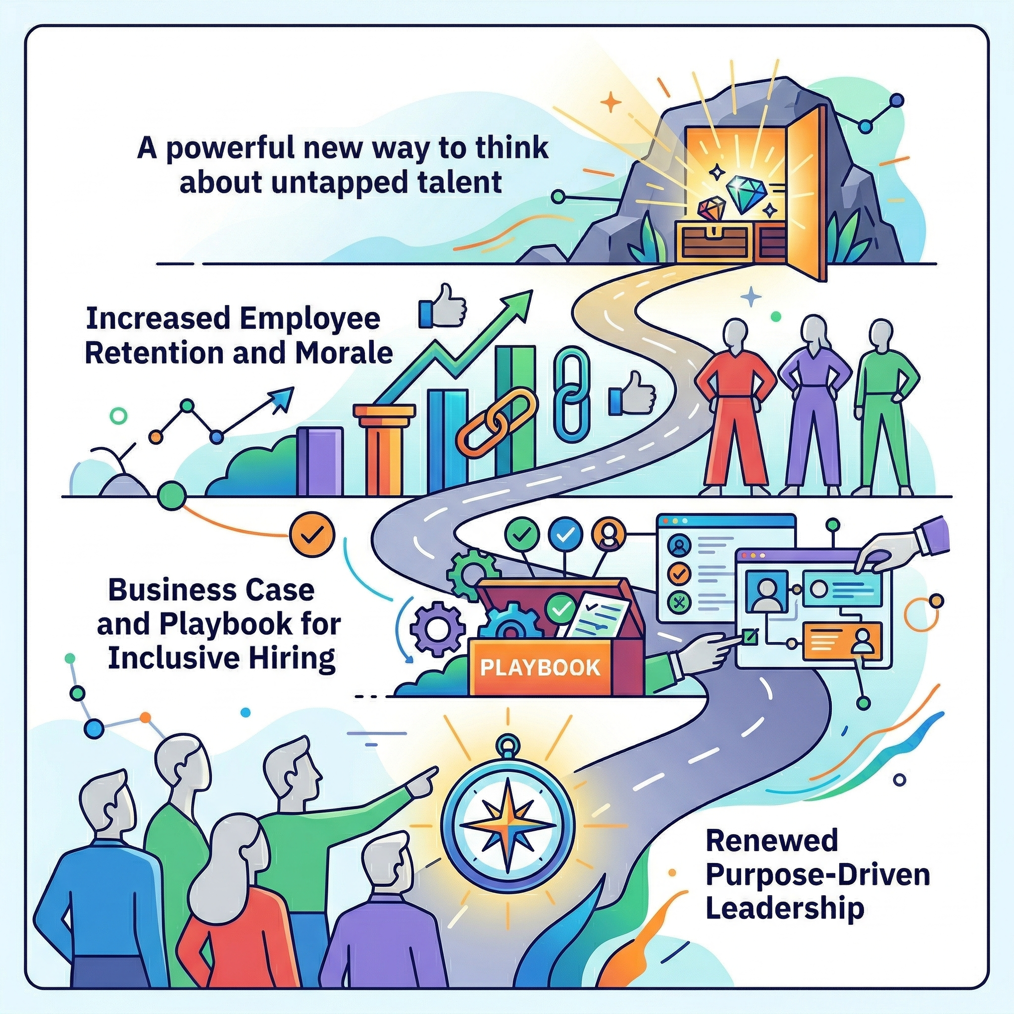 What your audience will walk away with - leadership and inclusion strategies